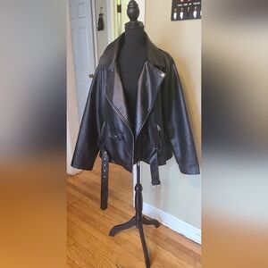 Ashley Stewart Moto Jacket (Size 18/20)